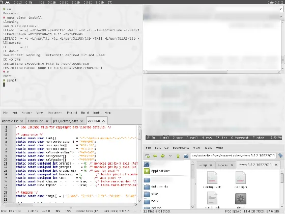 Gallery thumbnail: Sshot 20110218 Dwm Debian