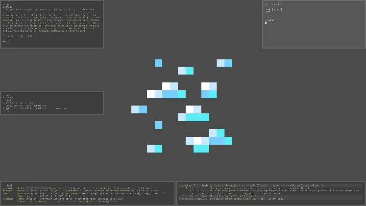 Gallery thumbnail: Sshot 20131220 Monsterwm Debian